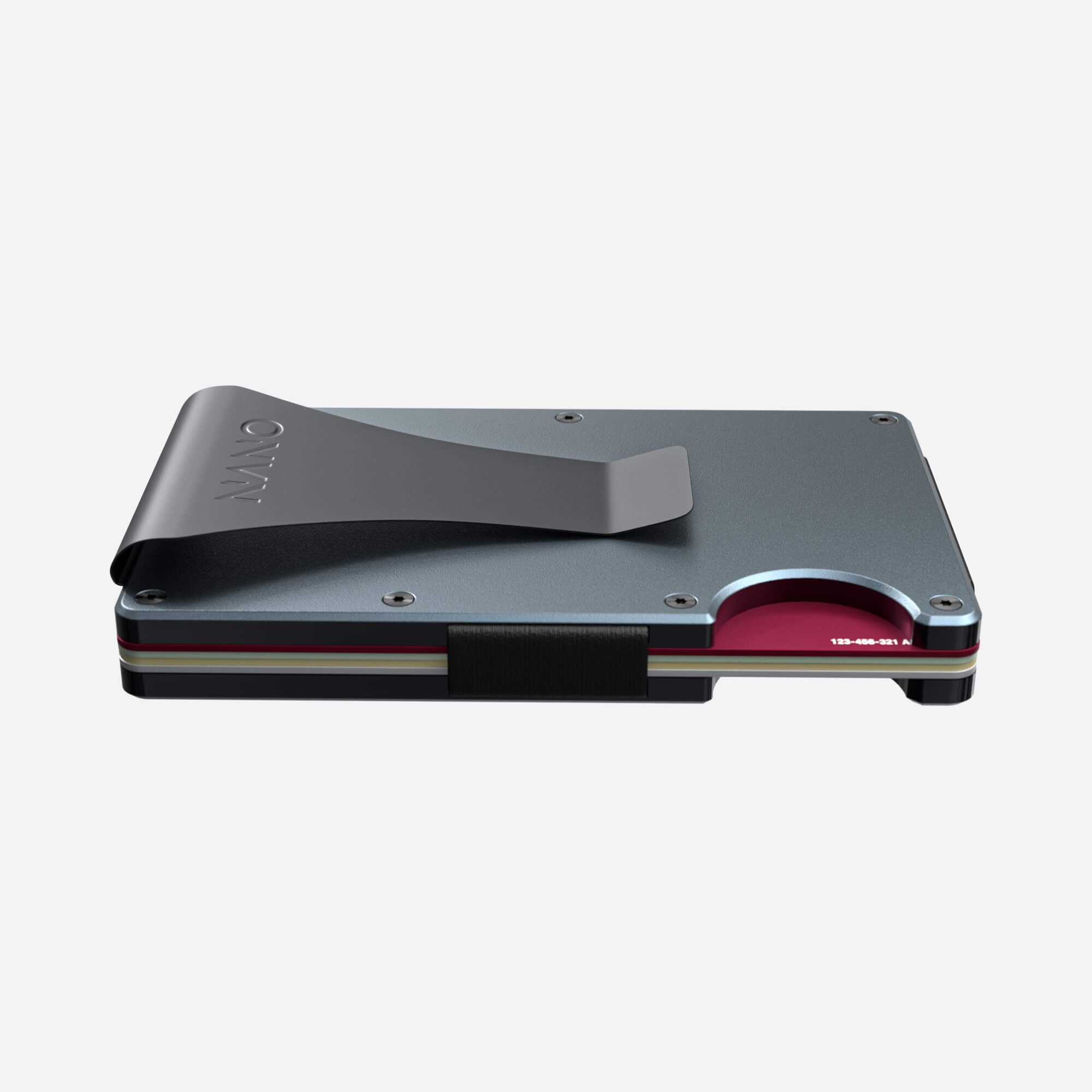 Personalised Money Clip Wallet (Forza Grey)