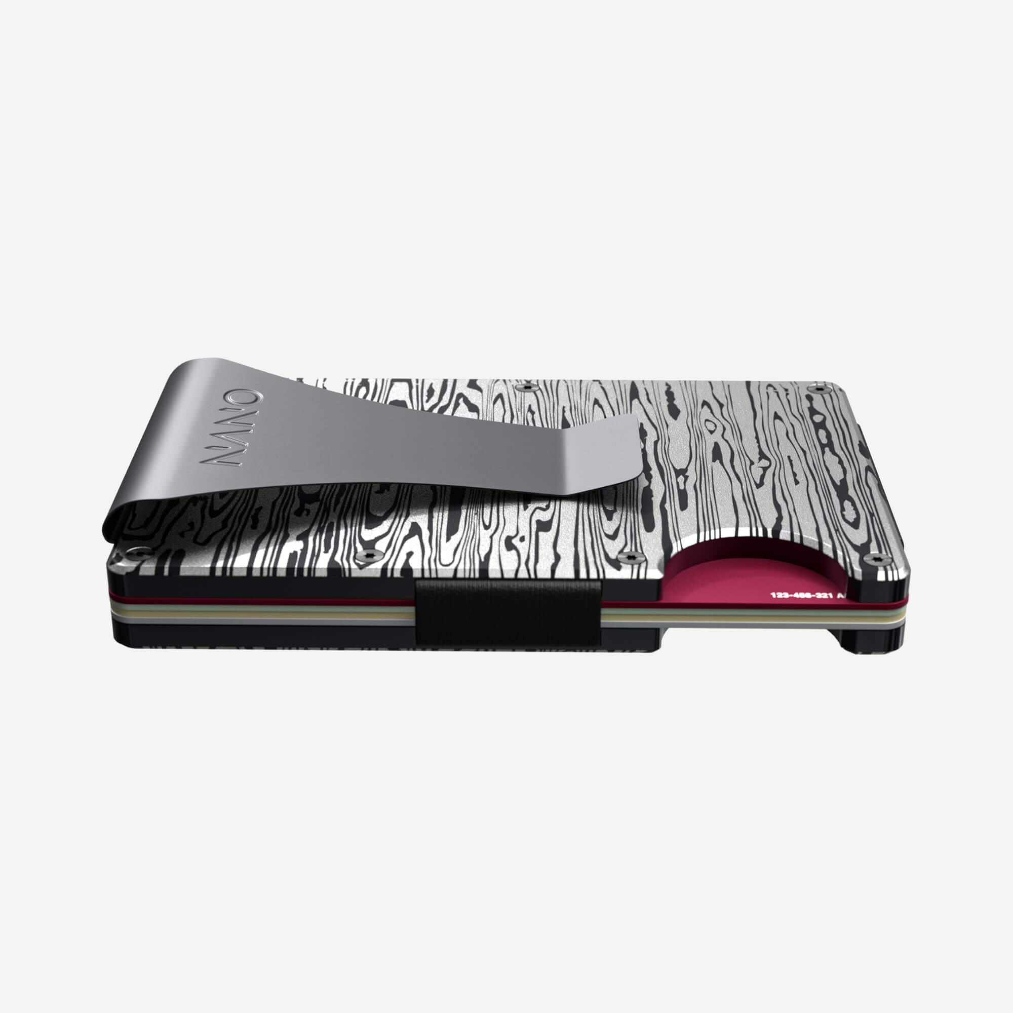 Money Clip Wallet (Platinum Silver)