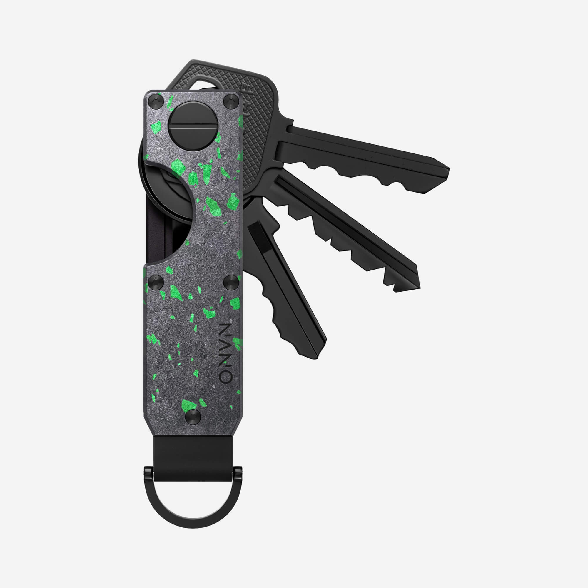 Key Case (Nero/Verde)