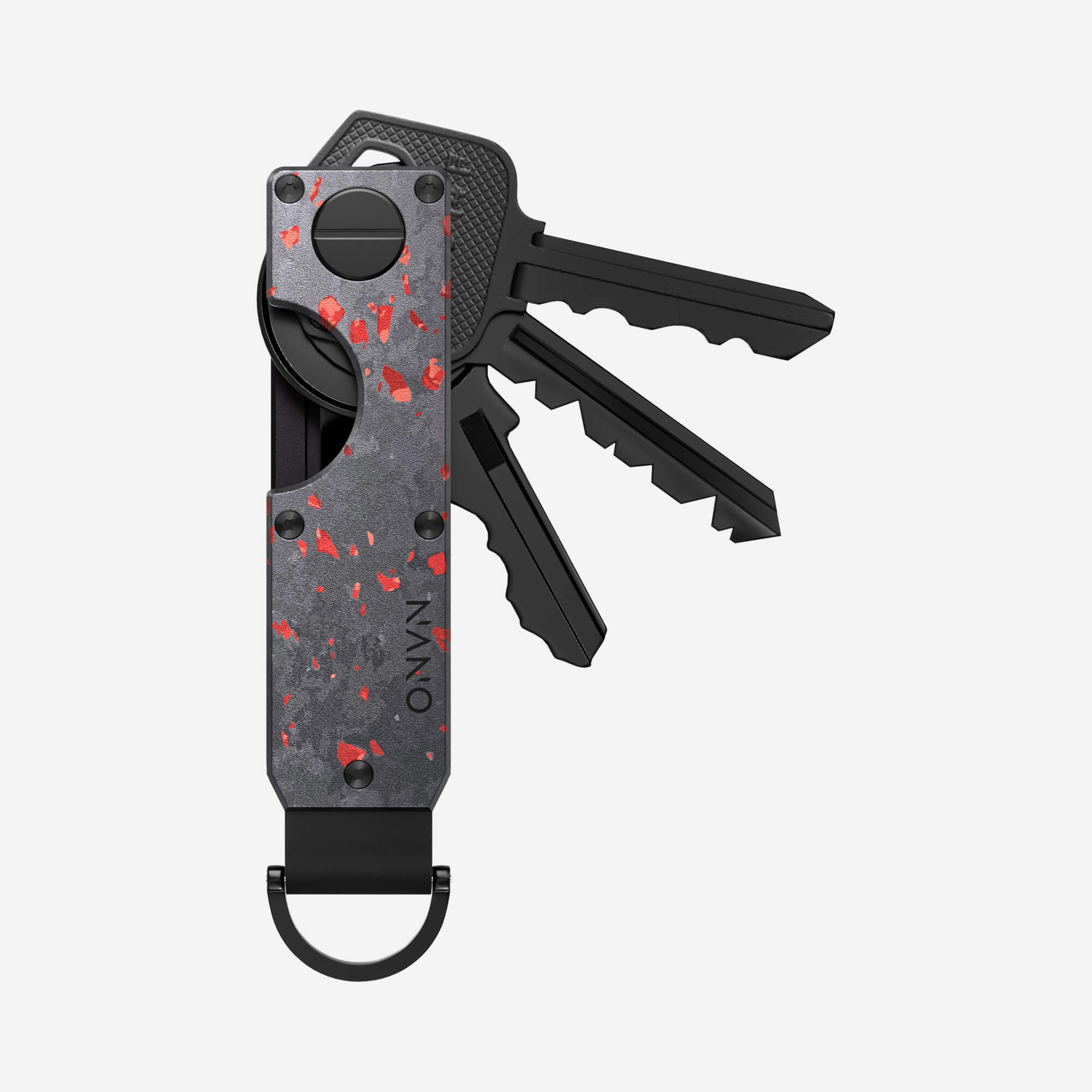 Key Case (Nero/Rosso)