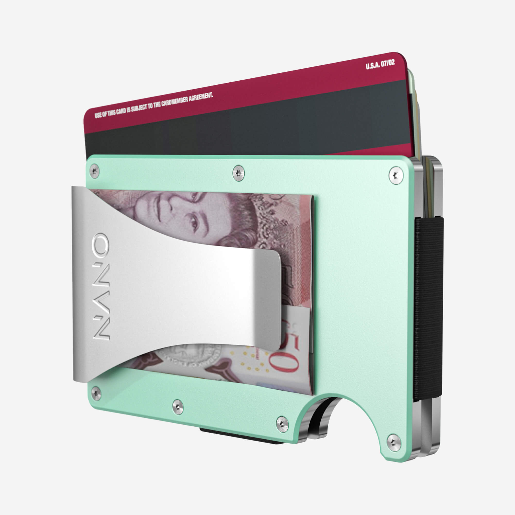 Money Clip Wallet (Orchard Mint)