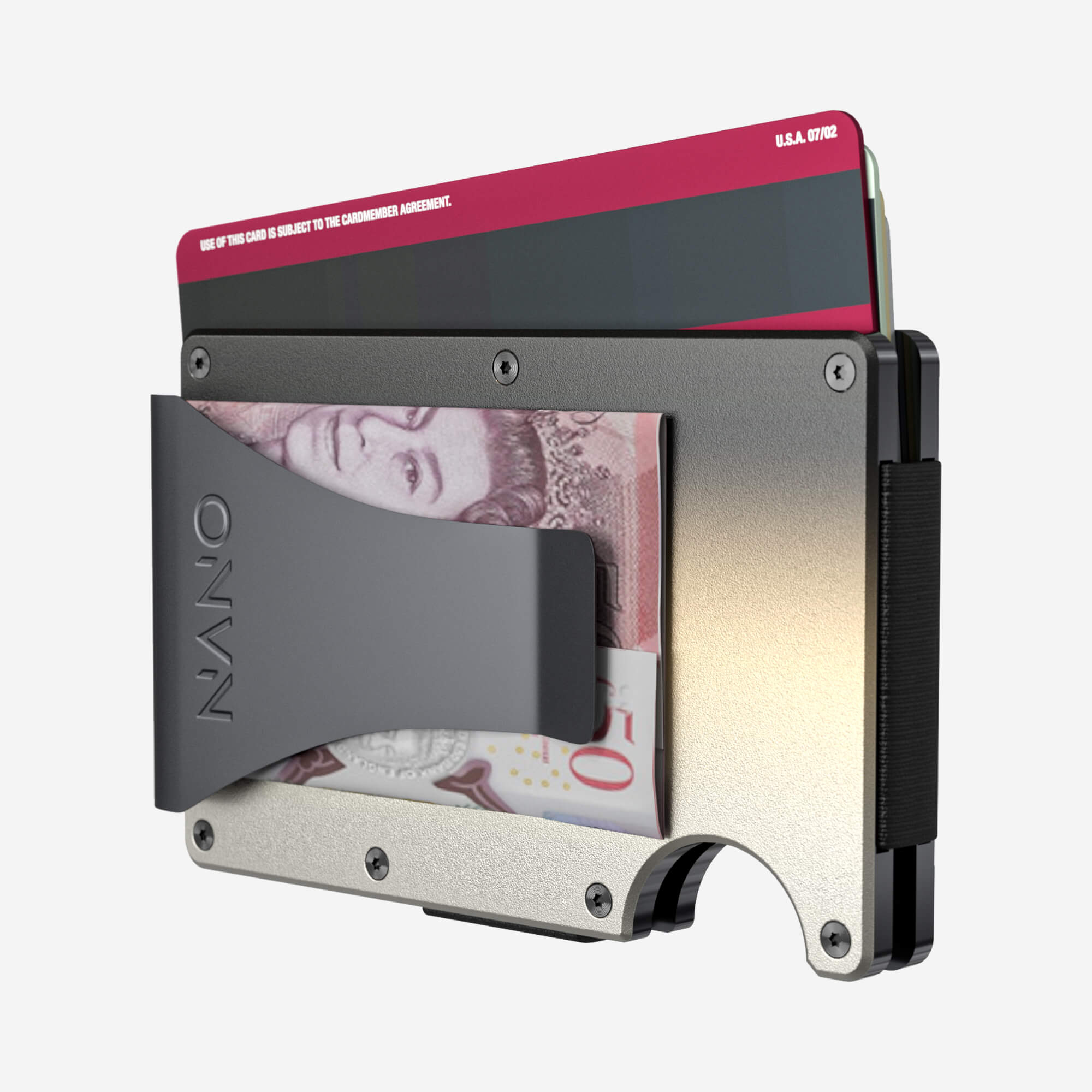 Money Clip Wallet (Onyx Eclipse)