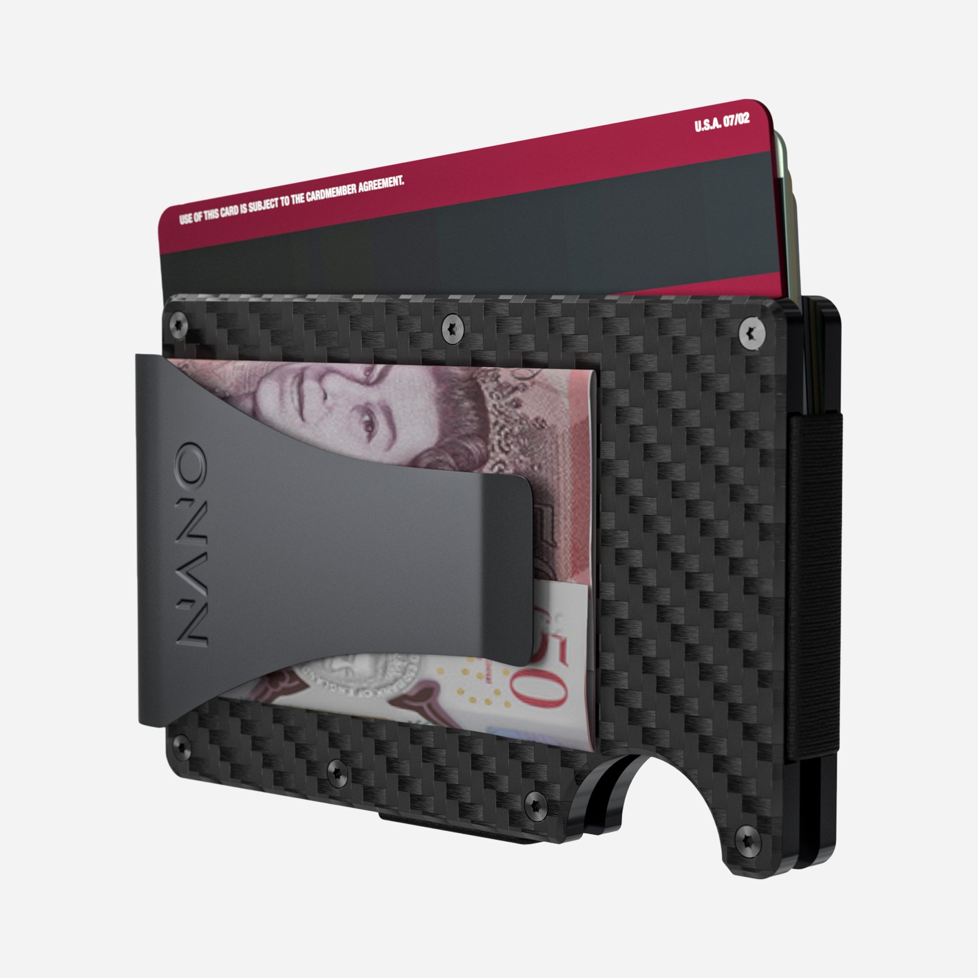 Money Clip Wallet (Stealth Black)