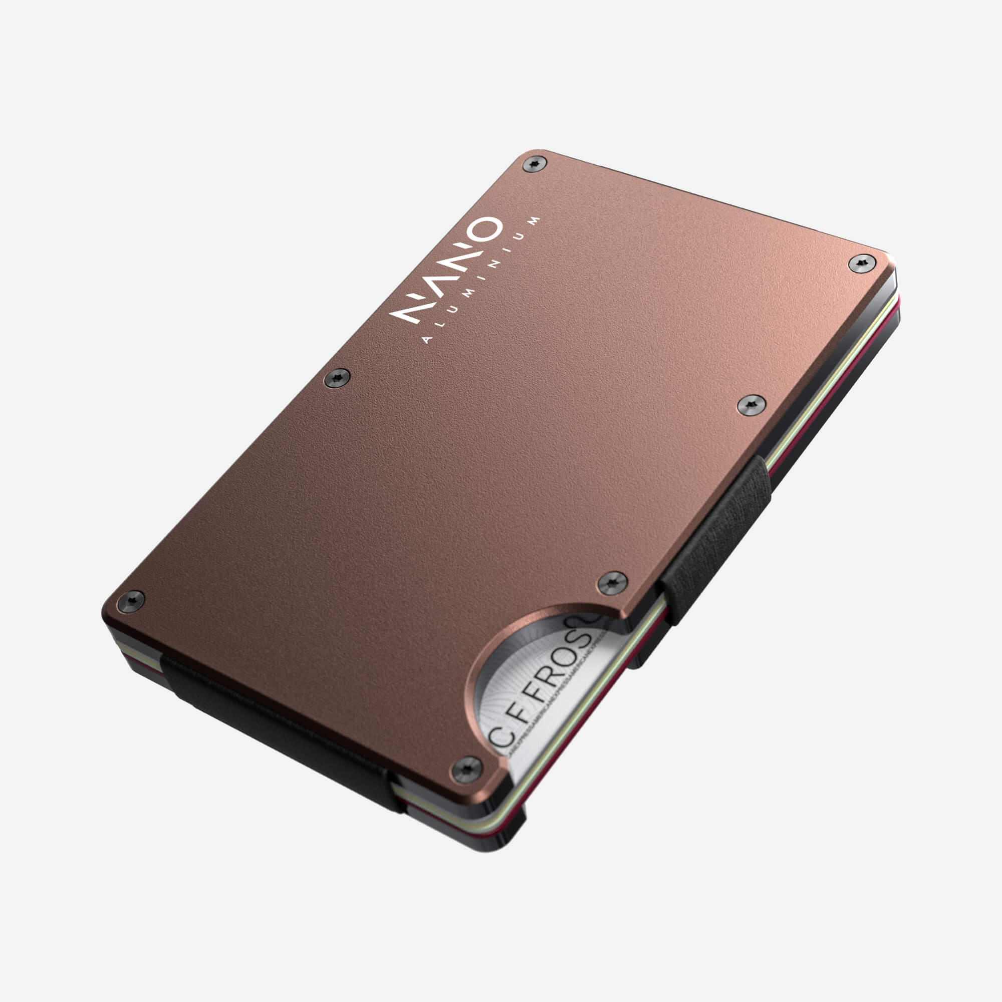 AirTag Cash Strap Wallet (Sonic Copper)