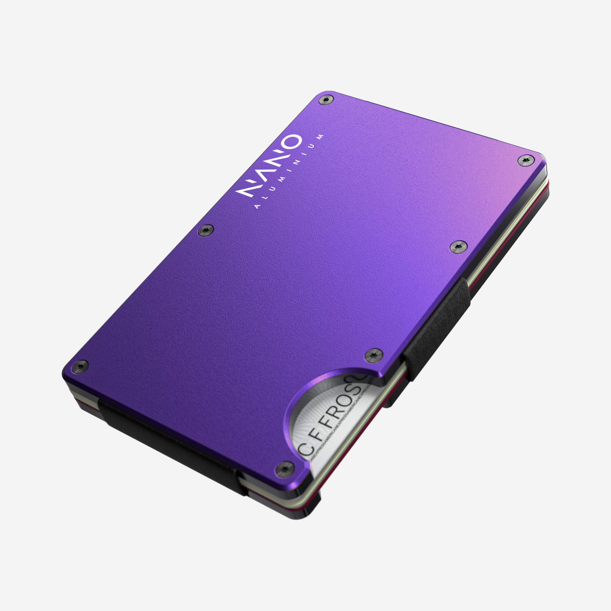 Money Clip Wallet (Nebula Purple)