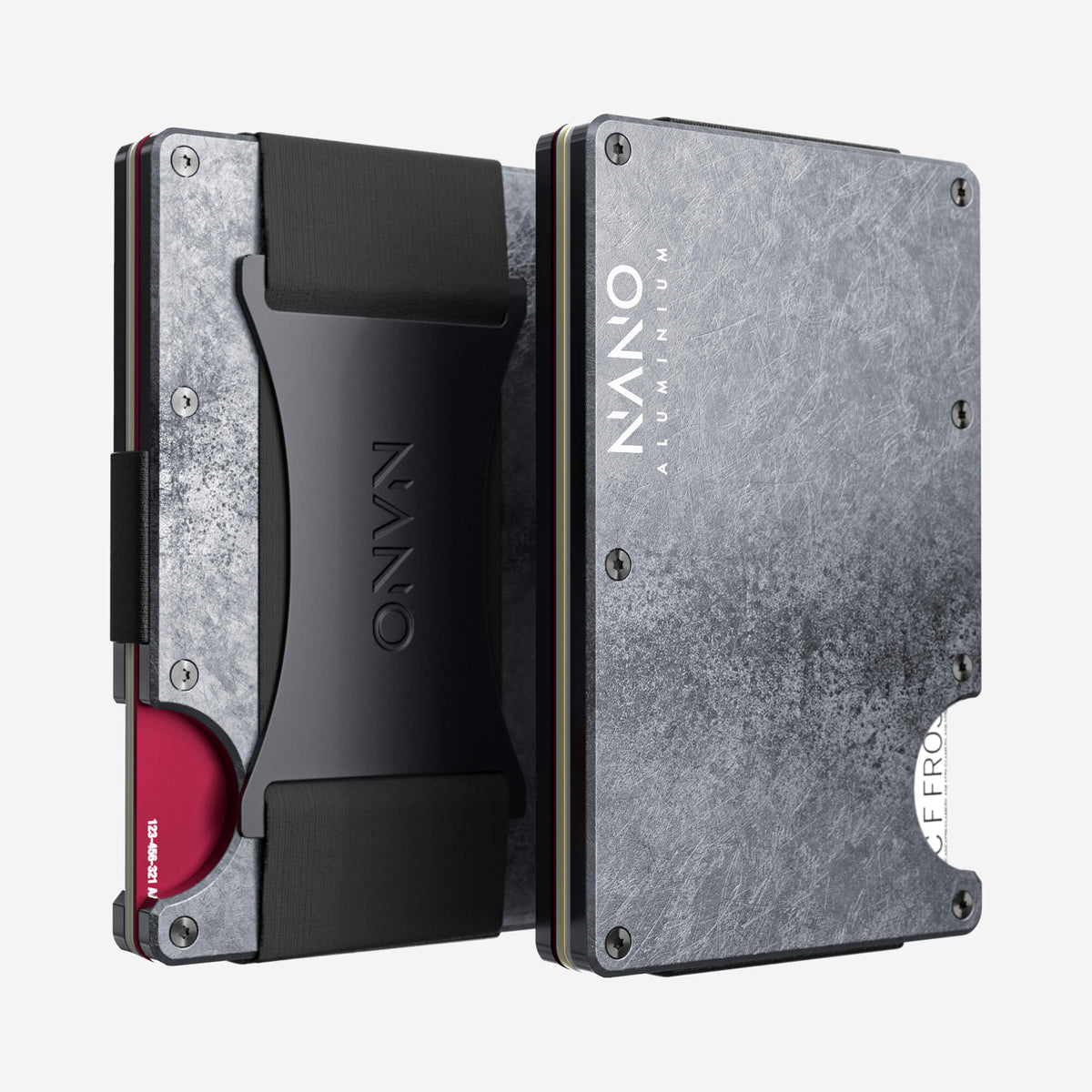 NANO™ Aluminium Cash Strap Wallet (Dark Storm)