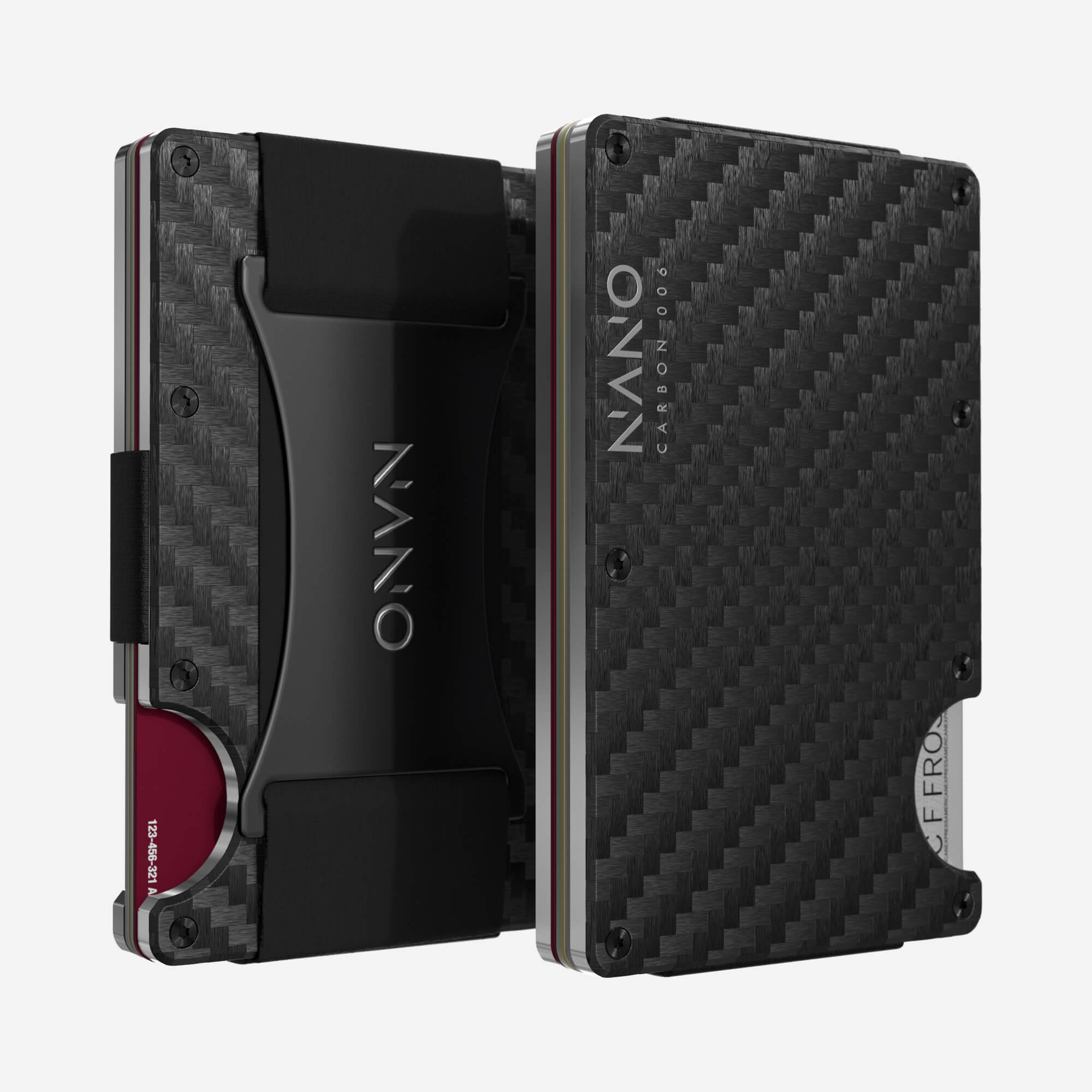 006 Cash Strap Wallet (Stealth Black/Ghost Silver)