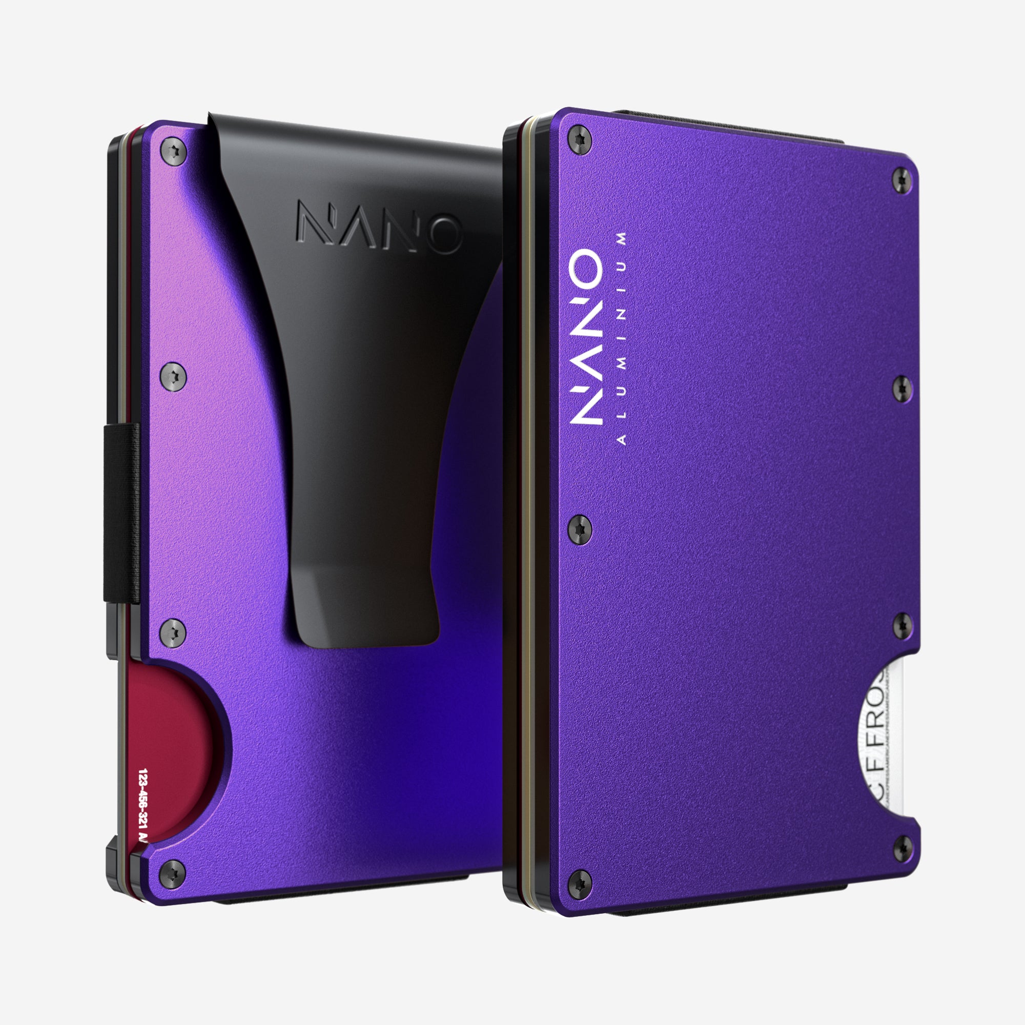 Money Clip Wallet (Nebula Purple)