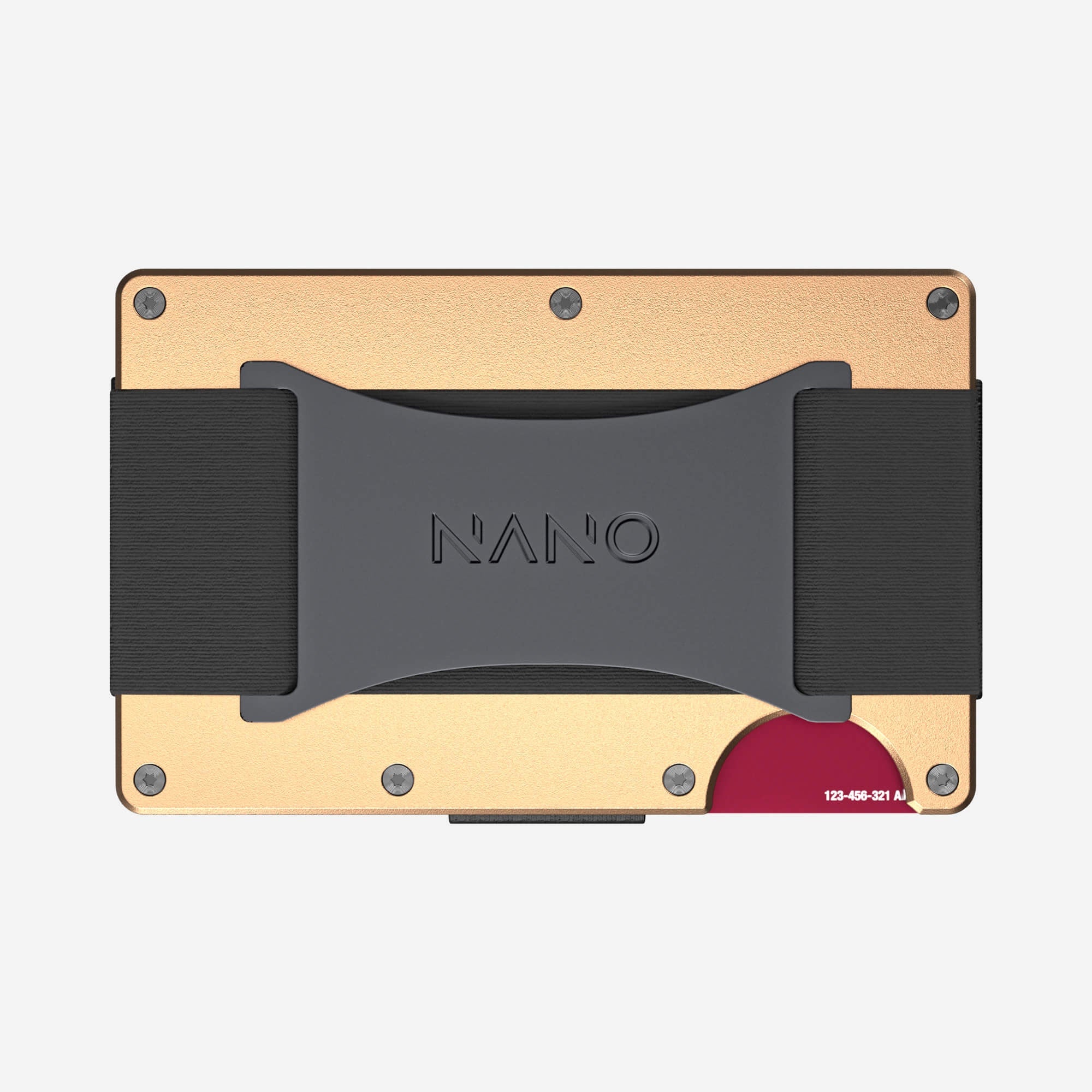 Personalised Cash Strap Wallet (Spectre Gold)