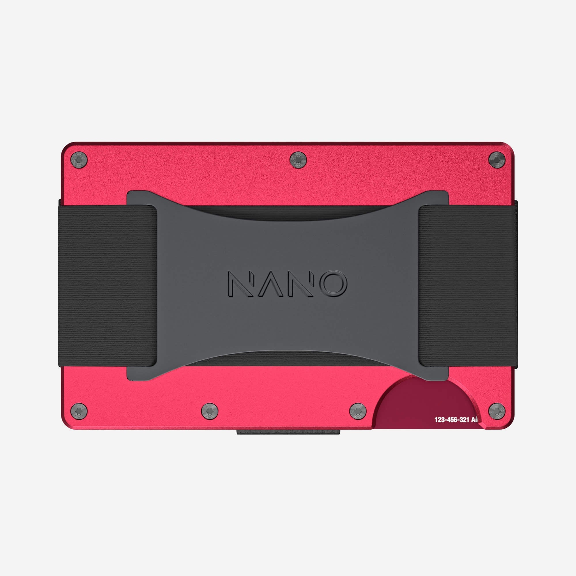 Personalised Cash Strap Wallet (Volcano Red)