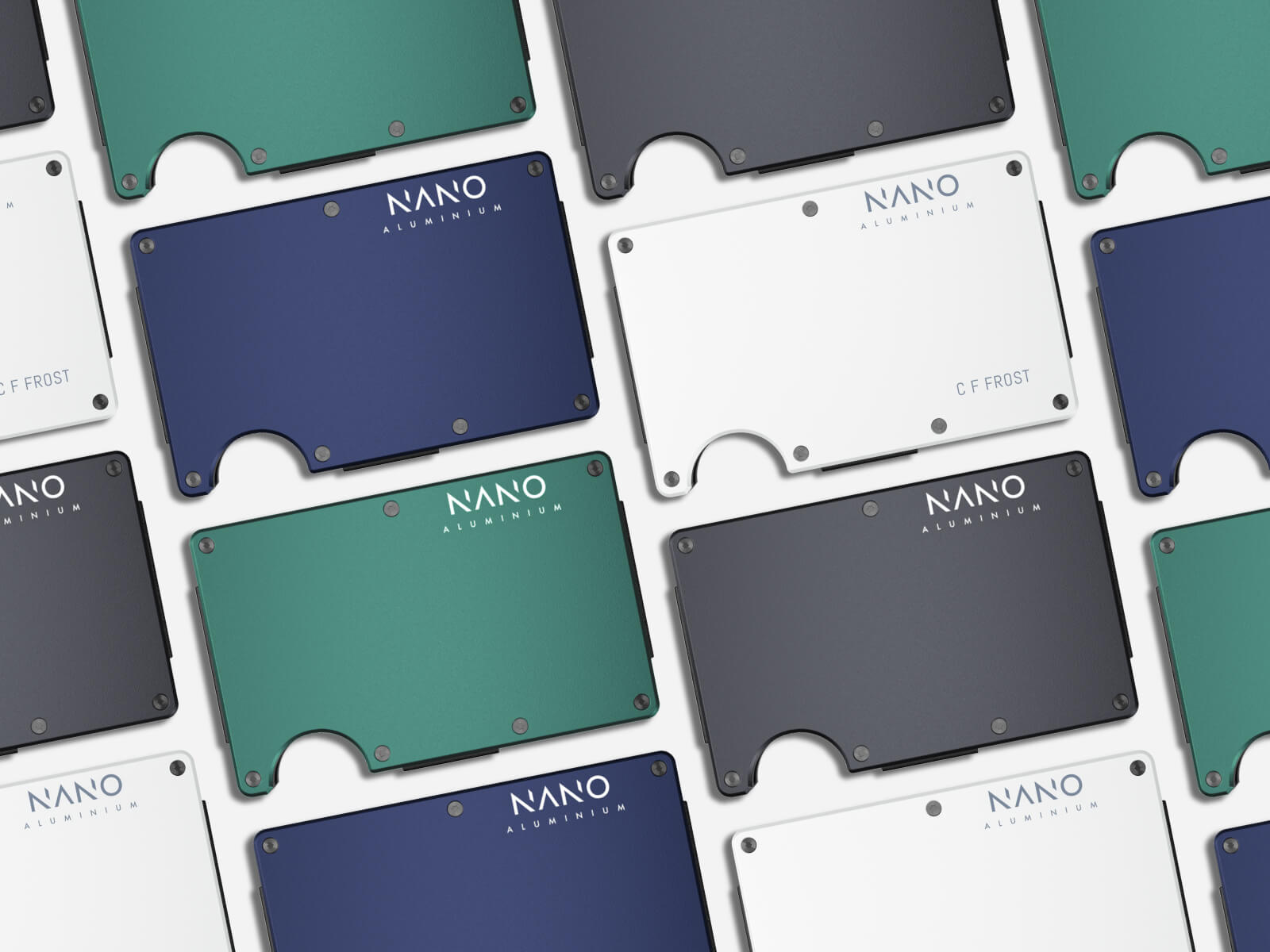 NANO Wallets - Aluminium Wallets