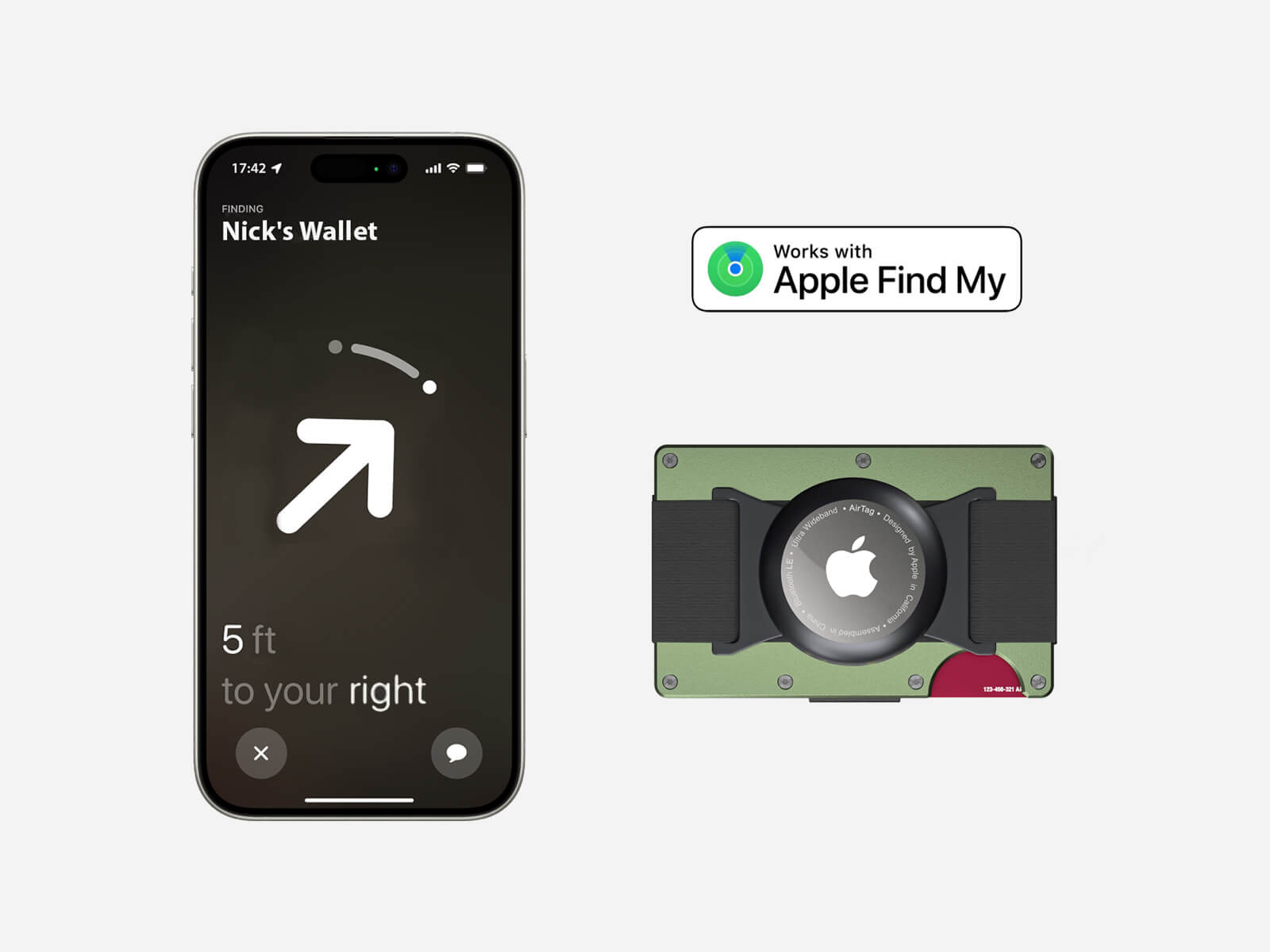 Find Your NANO™ Wallet using the Apple Find My App