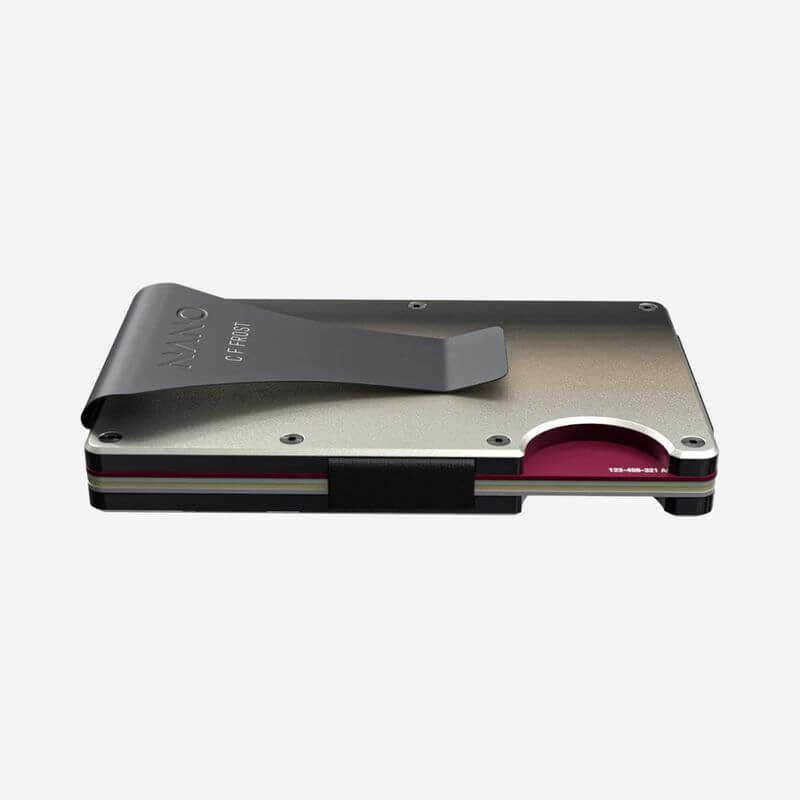 Personalised Money Clip Wallet (Onyx Eclipse) Everyday Bundle