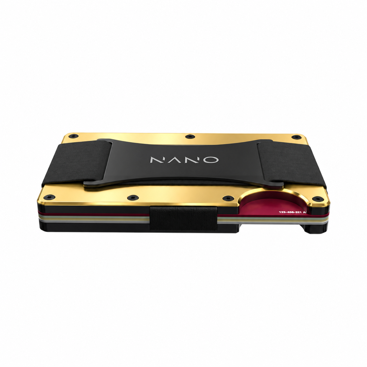 A compact profile, with cards inside.