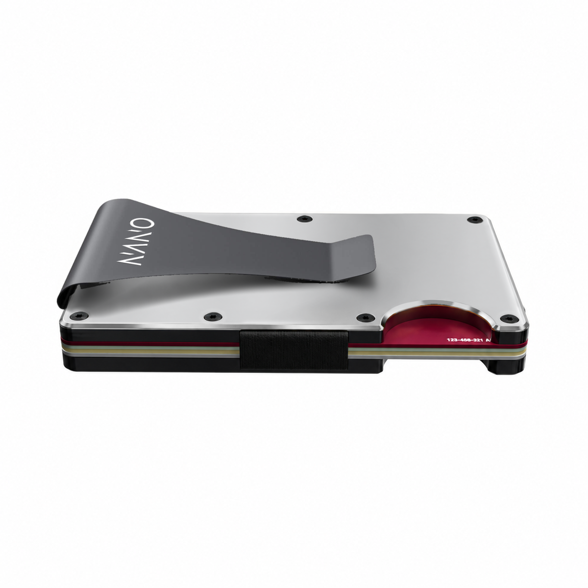 A compact profile, with cards inside.