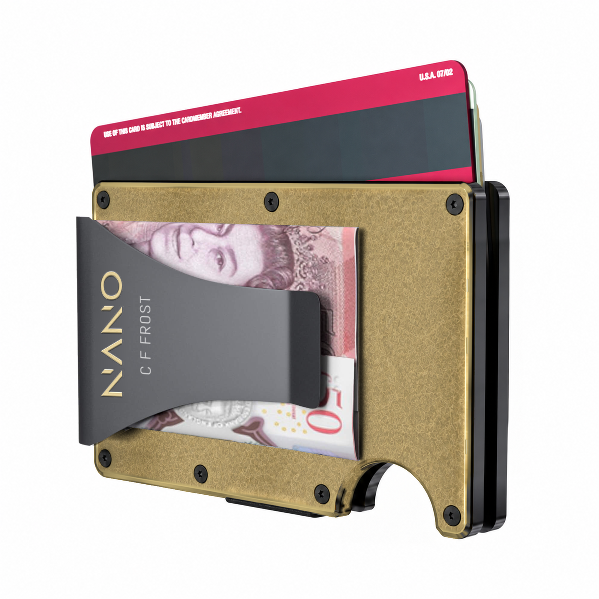 Cards and cash. Together.