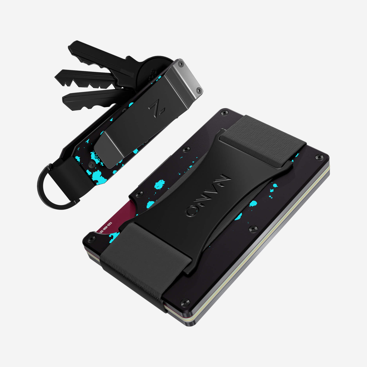 Wallet + Key Case — Rear view