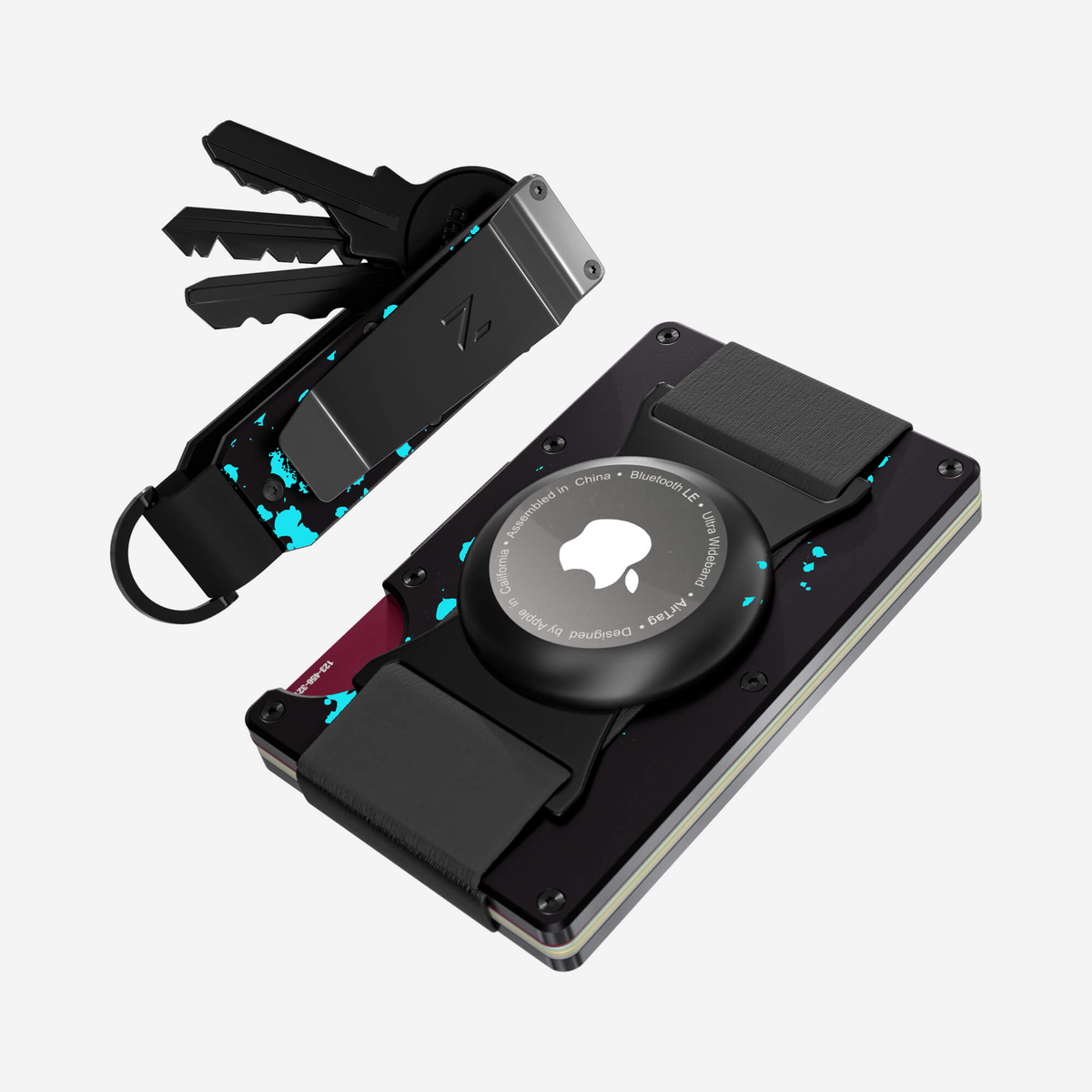 Wallet + Key Case — Rear view