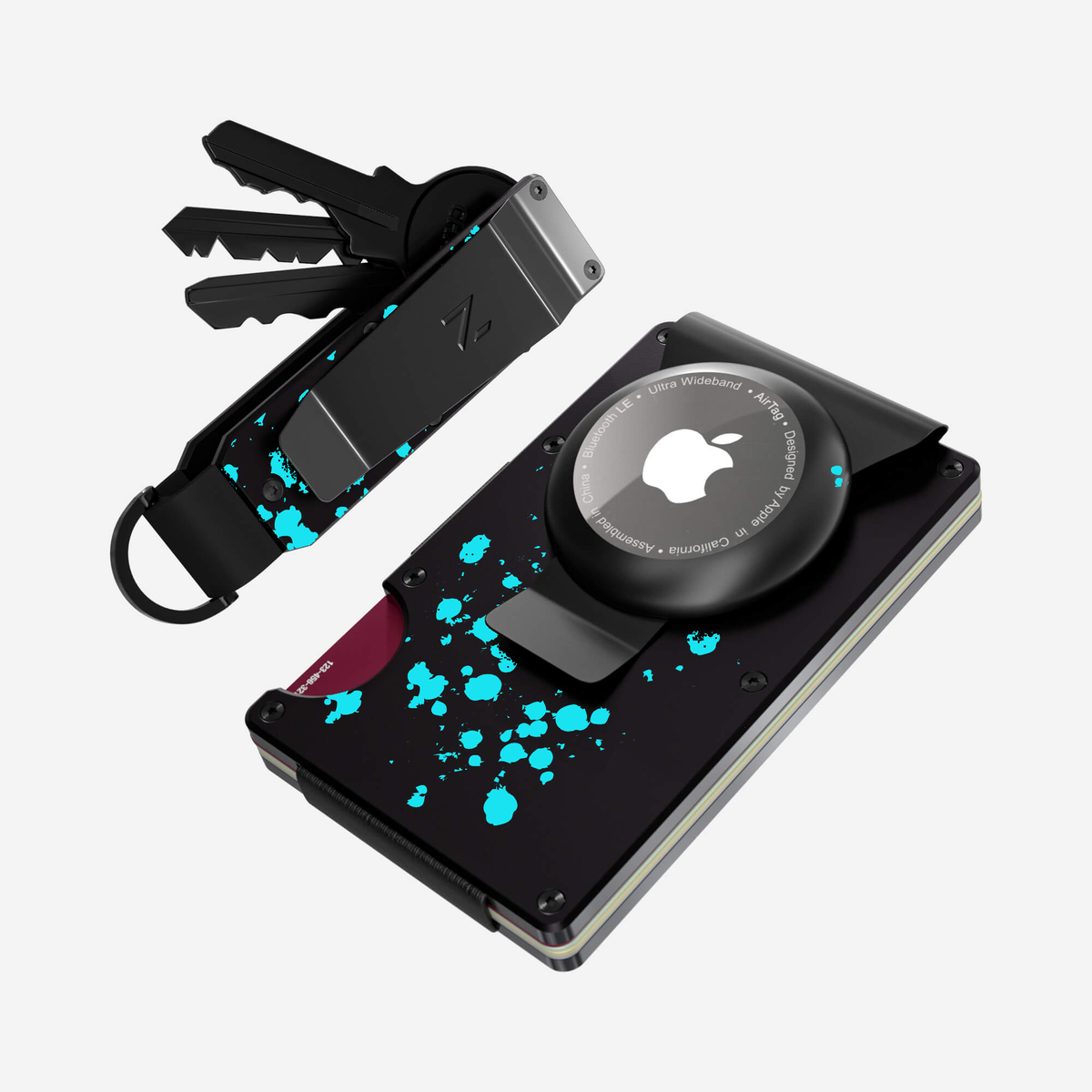 Wallet + Key Case — Rear view