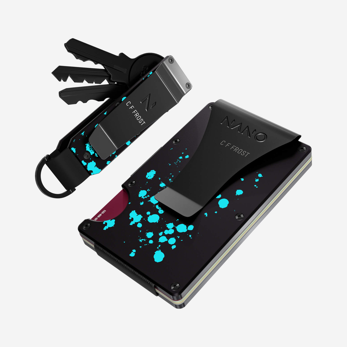 Wallet + Key Case — Rear engraving