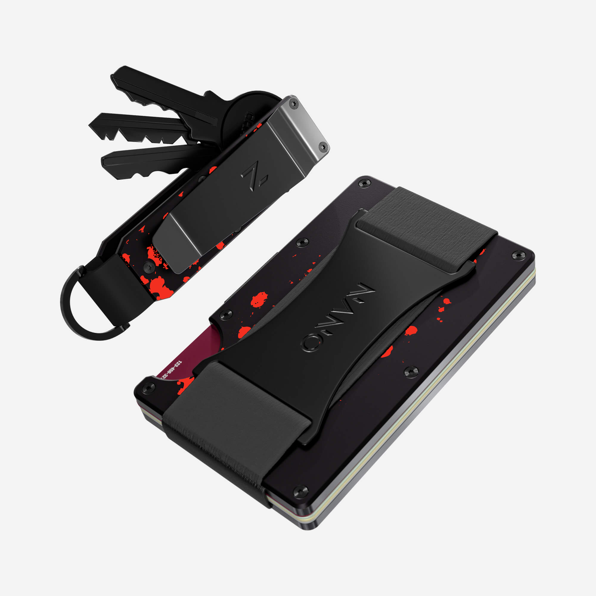 Wallet + Key Case — Rear view