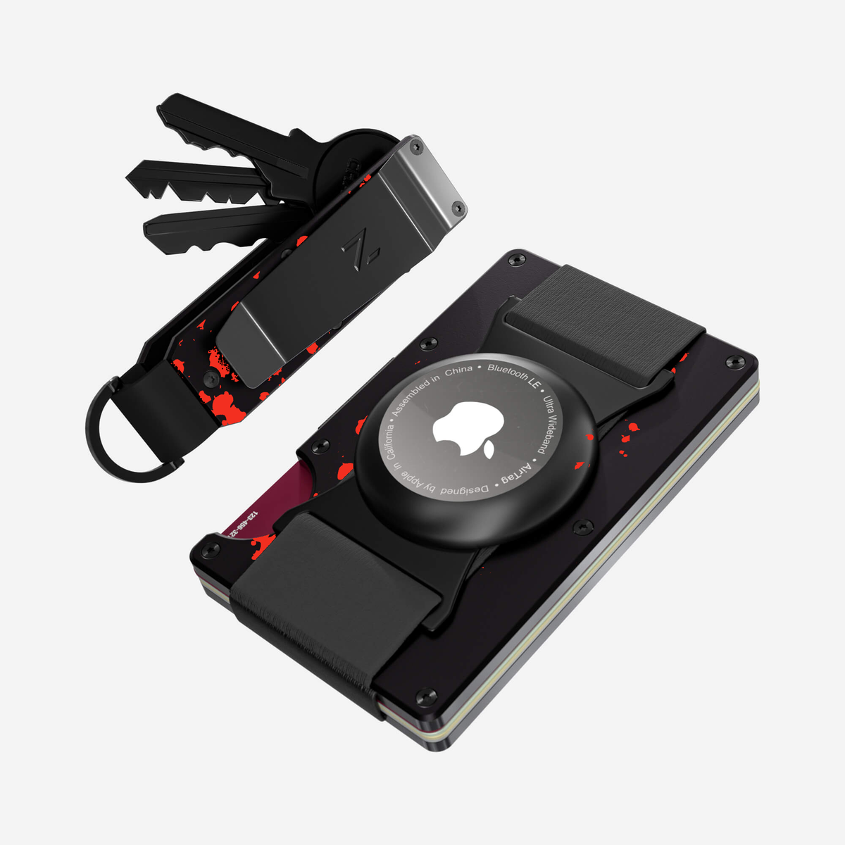 Wallet + Key Case — Rear view