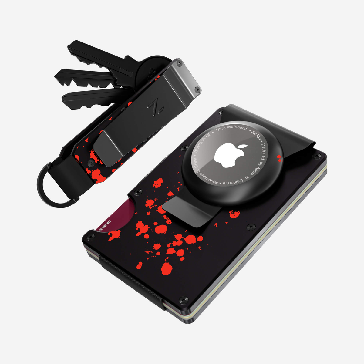 Wallet + Key Case — Rear view