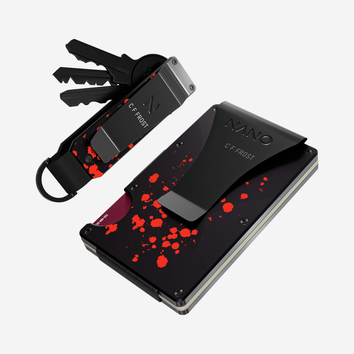 Wallet + Key Case — Rear engraving
