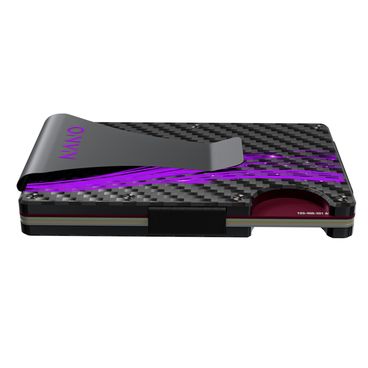 A compact profile, with cards inside.