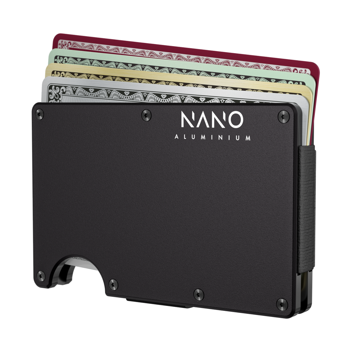 NANO Original Wallet with cards extended.